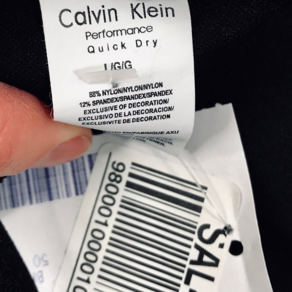 NWT Calvin Klein Strappy Racerback Sports Bra L - Picture 6 of 7
